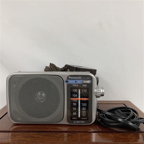 Panasonic Rf 2400d Am Fm Radio Silver Tested Working Ebay