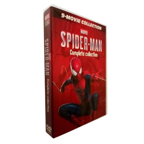 Original Movie Spider Man Complete Collection HD DVD English