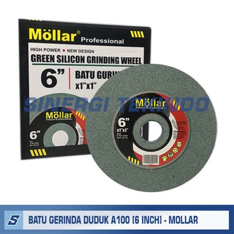 Jual Batu Gerinda Duduk Grid 100 6 Inch MOLLAR Grinding Wheel