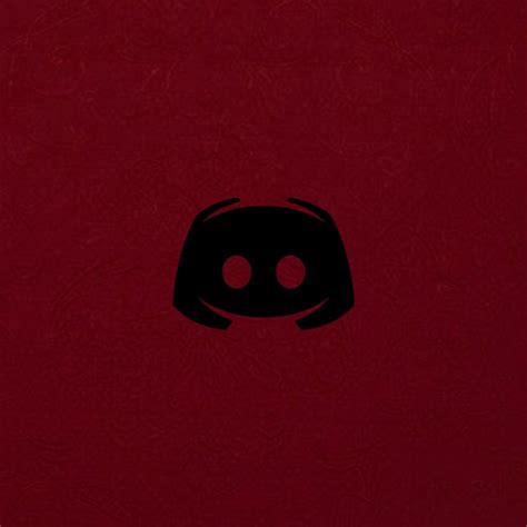 Discord red icon logo