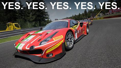 Assetto Corsa Competizione Im Getting Better Ferrari 488 GT3