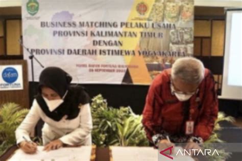 Disperindagkop Kaltim Jajaki Kerja Sama Perdagangan Dengan DIY ANTARA