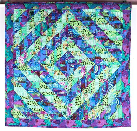 Rowan Kaffe Fassett Fragmented Triangles Quilt Quilting Kit Includes Fabric And Pattern