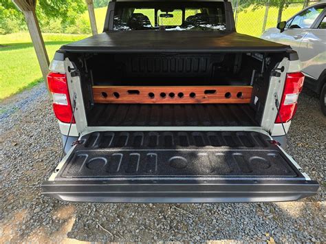 DIY Bed Divider Made From Cedar MaverickTruckClub 2022 Ford