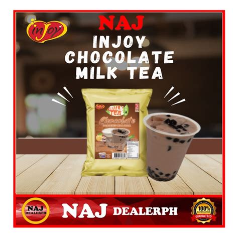 InJoy Chocolate Milk Tea 500g Instant Powdered Milk Tea Drink