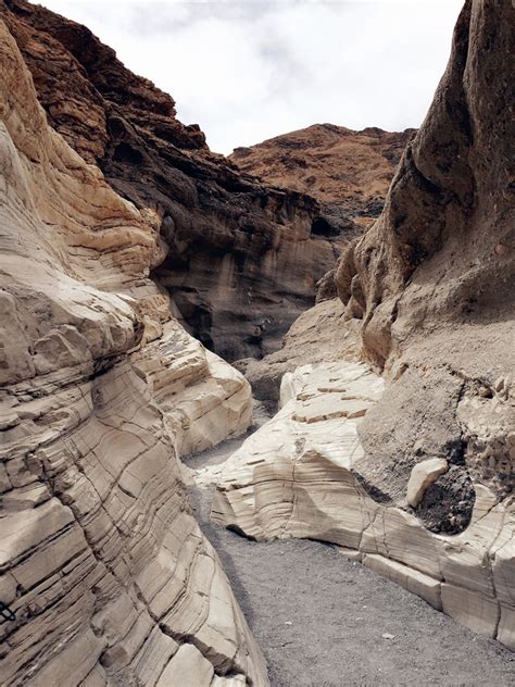 Twisting Narrows Mosaic Canyon Death Valley National Park California