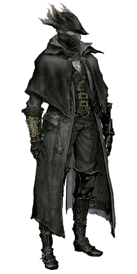 Hunter Attire Art Bloodborne Art Gallery Bloodborne Concept Art