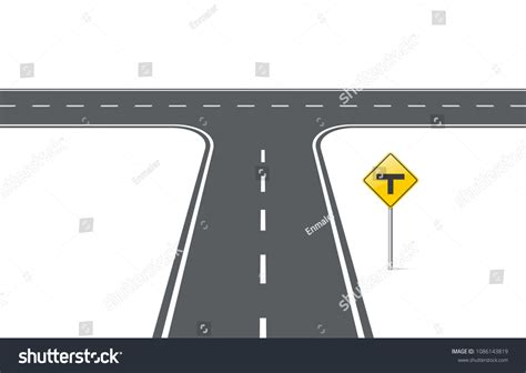 T-intersection Images, Stock Photos & Vectors | Shutterstock