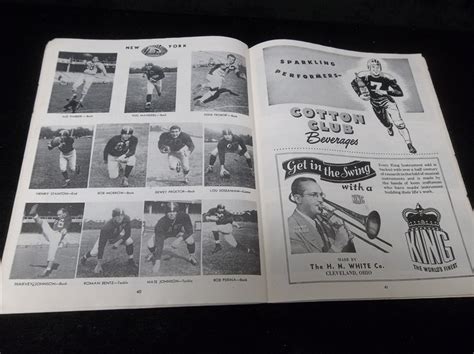 Lot Detail December 22 1946 AAFC Championship Game Program New York