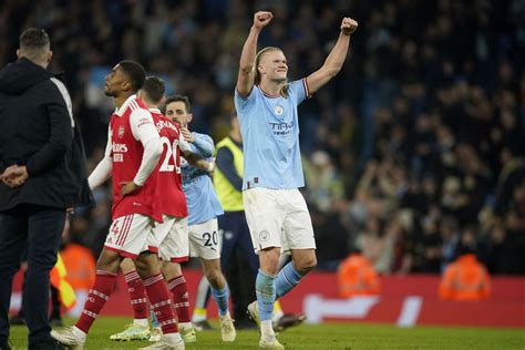 Man City Crush Arsenal As Erling Haaland Breaks Premier League Scoring