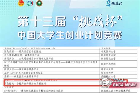 《不负椿光——香椿产业升级助力乡村振兴》项目喜获第十三届“挑战杯”中国大学生创业计划竞赛国赛铜奖 双高 特高 建设成果展示