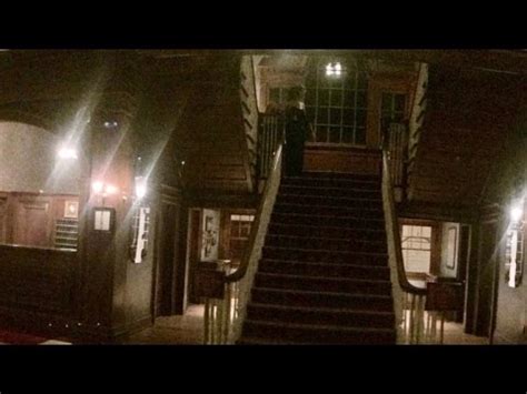 Guest At The Shining Haunted Hotel Captures Eerie Ghost Figure Youtube