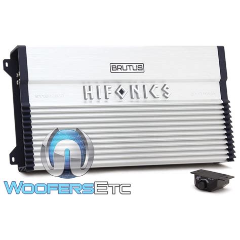 Hifonics Bxx D Monoblock W Rms Class D Brutus Series Amplifier