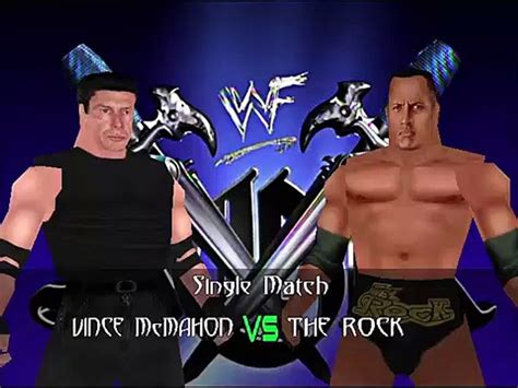 WWF No Mercy 2 0 Mod Matches Vince Mcmahon Vs The Rock Video Dailymotion