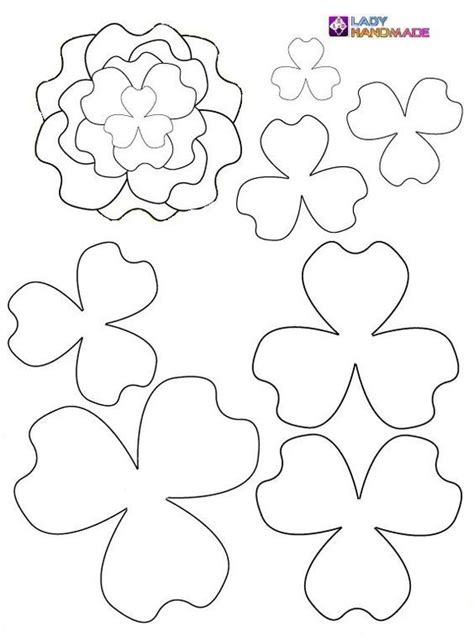 63 Moldes De Flores Para Imprimir Desenhos Ideias E Como Fazer Artesanato Passo A Passo