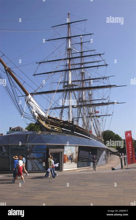 Cutty Sark At Greenwich London Uk Stock Photo Alamy