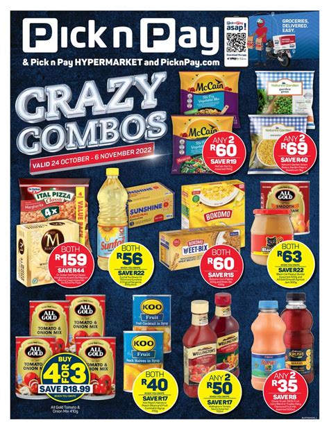 Pick N Pay Crazy Combos October November M Guzzle Co Za