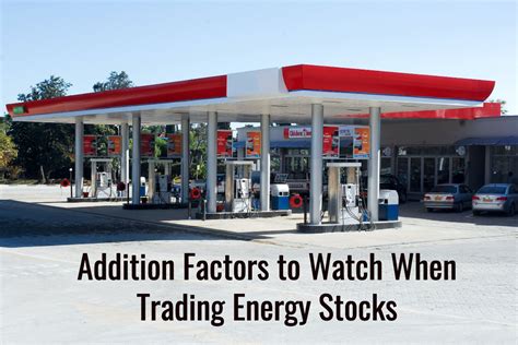 Additional Factors to Watch When Trading Oil and Gas Stocks - Analyze the Trade