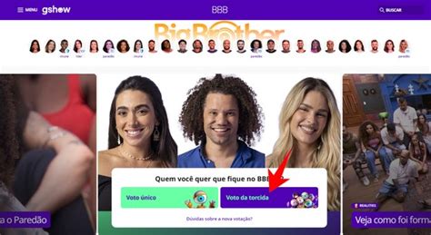 BBB 24 como votar no 1º Paredão no Gshow e ver enquete online Baixe