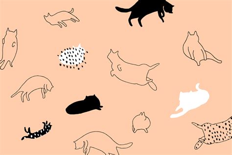 Desktop Aesthetic Cat Wallpapers - Wallpaper Cave