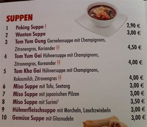 Speisekarte Von Asia Sushi Wok Restaurant Penzberg