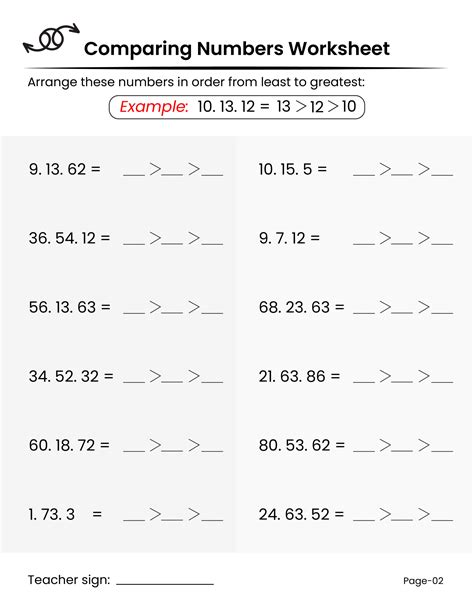 Master Comparing Numbers With Our 20 Page Worksheet Made By Teachers