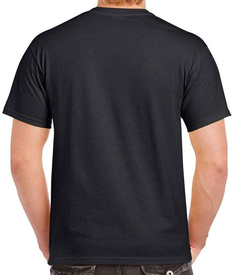 Gildan Heavy Cotton T Shirt Black Order Uniform UK Ltd