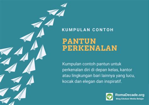 Contoh Pantun Perkenalan Nama Diri Dan Jawabannya