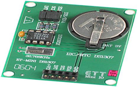 Circuit Diagram Of Rtc Based Digital Clock With Microcontroller