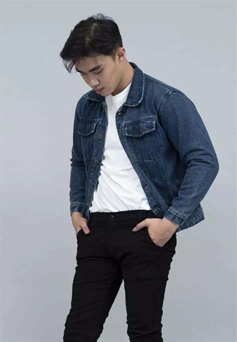 Jual House Of Cuff Houseofcuff Jaket Denim Jeans Tebal Unisex Pria