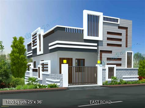 Indian House Front Elevation Designs Photos Elevation Floor Single Front Facing North Indian ...