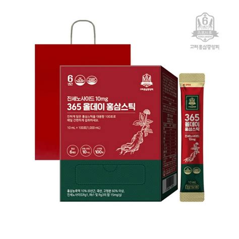 Korea S Year Old Korean Red Ginseng Concentrate Ml Bags