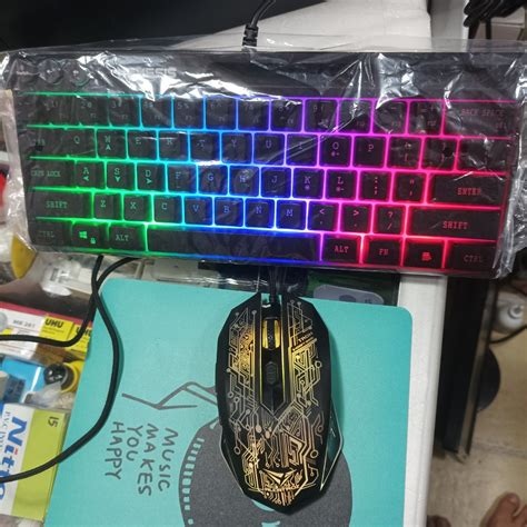 Keyboard Gaming Nyk Nemesis Eris K Rgb Tkl Keys Mouse Alcatroz X