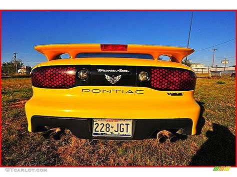 2002 Collector Edition Yellow Pontiac Firebird Trans Am Ws 6 Coupe