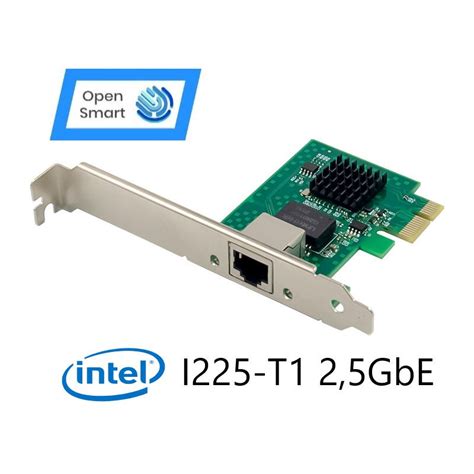 Open Smart Port Intel I T Gbe Pcie X Ethernet Kart