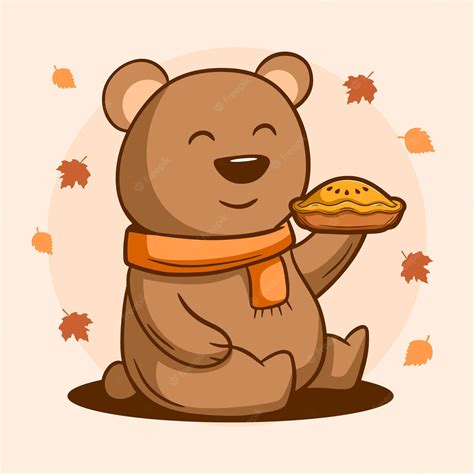 thanksgiving bears - Clip Art Library