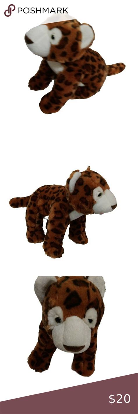 2008 Kohl's Cares Eric Carle LEOPARD Cheetah Stuffed Animal Plush 13"