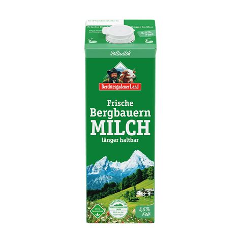 Liter Tetra Edge Fett Frische Bergbauern Milch L Nger