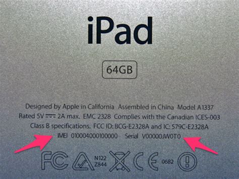 Formas De Saber El Imei Y El N Mero De Serie De Un Ipad Iphone O