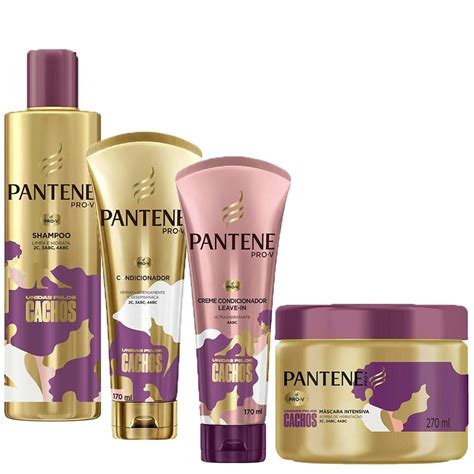 Kit Pantene Unidas pelos Cachos em 2021 Pantene cachos Nutrição para