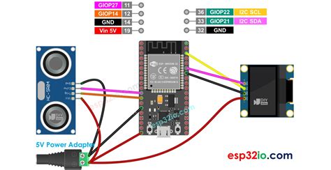 Esp32 Ultrasonic Sensor Oled Esp32 Tutorial Porn Sex Picture