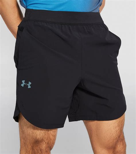 Under Armour Black Stretch Woven Shorts Harrods Uk