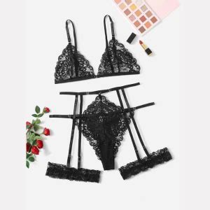 Conjunto Danaeh Negro Margarita Sex Shop