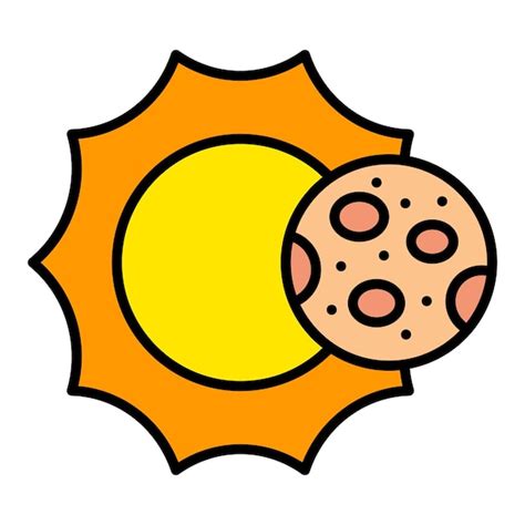 Premium Vector Solar Eclipse Icon