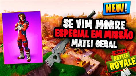 Jp Joguei Com A Skin Especialista Em MissÃo E Matei Geral Fortnite