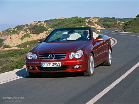 MERCEDES BENZ CLK Cabrio A209 Specs Photos 2005 2006 2007 2008