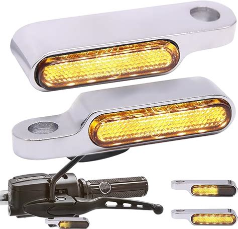 Jmtbno Mini Led Blinker Motorrad Lenkerbefestigung Sequentielle Flowing