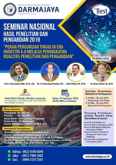 Seminar Nasional Hasil Penelitian Dan Pengabdian Ibi Darmajaya