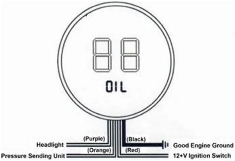 Intellitronix Ms9114b Led Oil Pressure Gauge Installation Guide