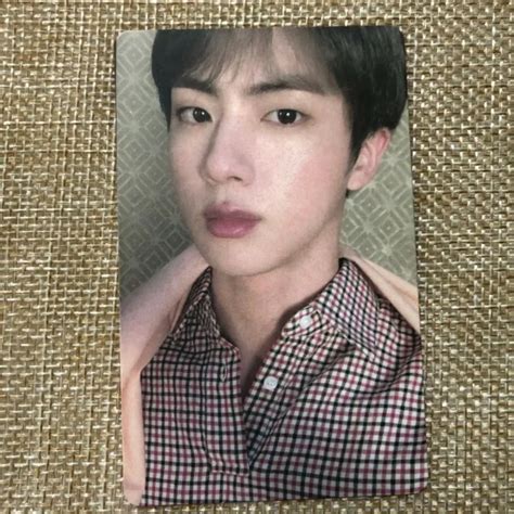 Bts Jin Persona Carte Photographique Officielle Carte De L Me Ver